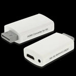 Wii用1080PフルHD HDMIコンバーター、サイズ：73 x 37 x 20mm