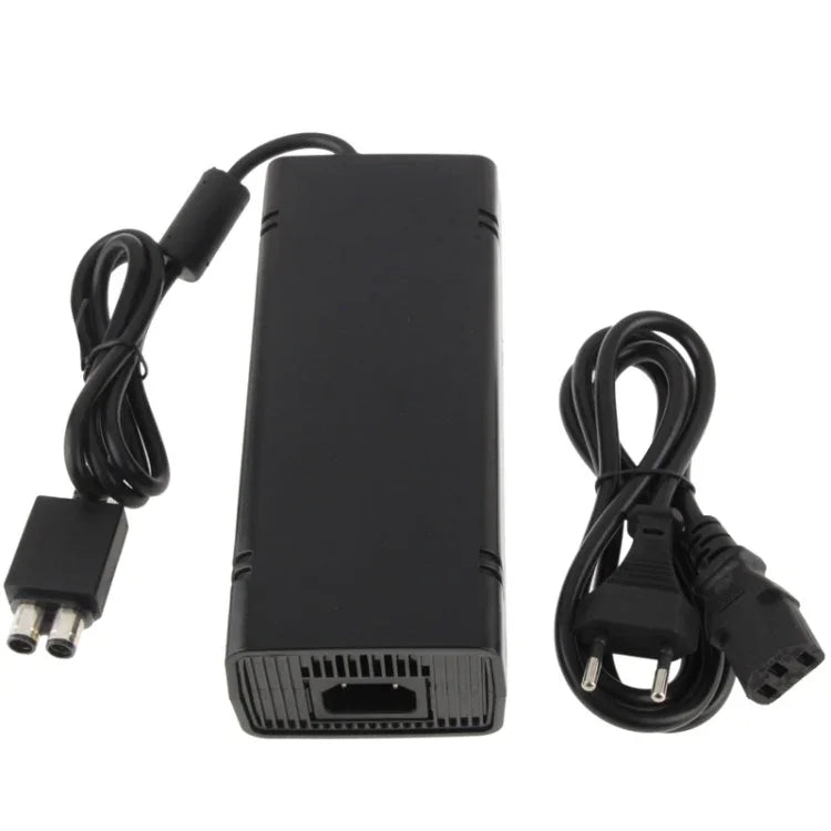 XBOX 360 Slimコンソール用AC電源 / ACアダプター、EUプラグ、USプラグ