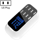YC-CDA19A 8ポートUSB 多機能 40W インテリジェントデジタルディスプレイ急速充電ドック、UKプラグ、SAS1049A、SAS1049B、SAS1049C