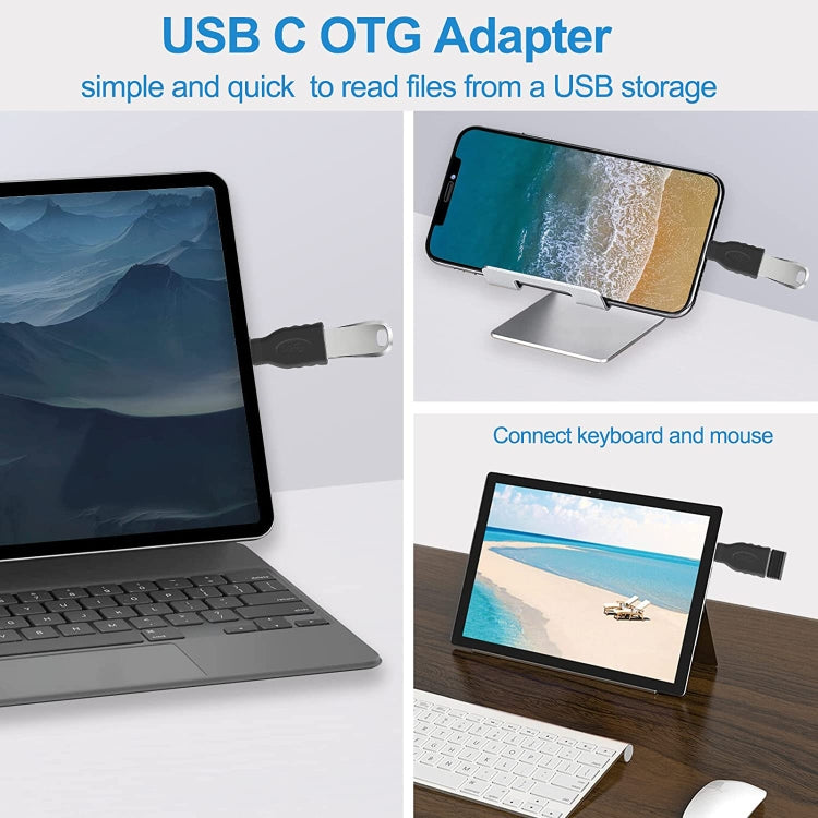 USB-C / Type-Cオス-USB 3.0メス OTG変換アダプター