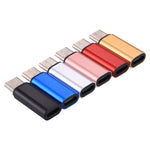 8 Pin Female to USB-C / Type-C Male Metal Shell Adapter