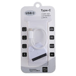USB-C / Type-Cから22ピンSATAハードドライブアダプターケーブルコンバーター、全長：約23cm