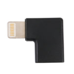 8ピン オス to USB-C / Type-C メス エルボー充電アダプター、8ピン オス to USB-C / Type-C メス