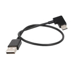 30cm USB to USB-C / Type-C 右角度データコネクターケーブル DJI SPARK / MAVIC PRO / Phantom 3 & 4 / Inspire 1 & 2用, USB to USB-C / Type-C