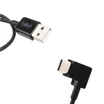 30cm USB to USB-C / Type-C 右角度データコネクターケーブル DJI SPARK / MAVIC PRO / Phantom 3 & 4 / Inspire 1 & 2用, USB to USB-C / Type-C