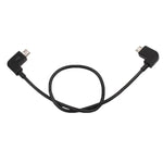 30cm マイクロUSB to マイクロUSB 変換データケーブルコネクター DJI MAVIC PRO & SPARKリモコン、スマートフォン、タブレット用, マイクロUSB to マイクロUSB