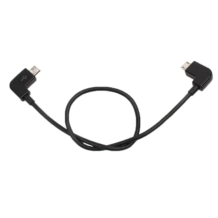 30cm マイクロUSB to マイクロUSB 変換データケーブルコネクター DJI MAVIC PRO & SPARKリモコン、スマートフォン、タブレット用, マイクロUSB to マイクロUSB