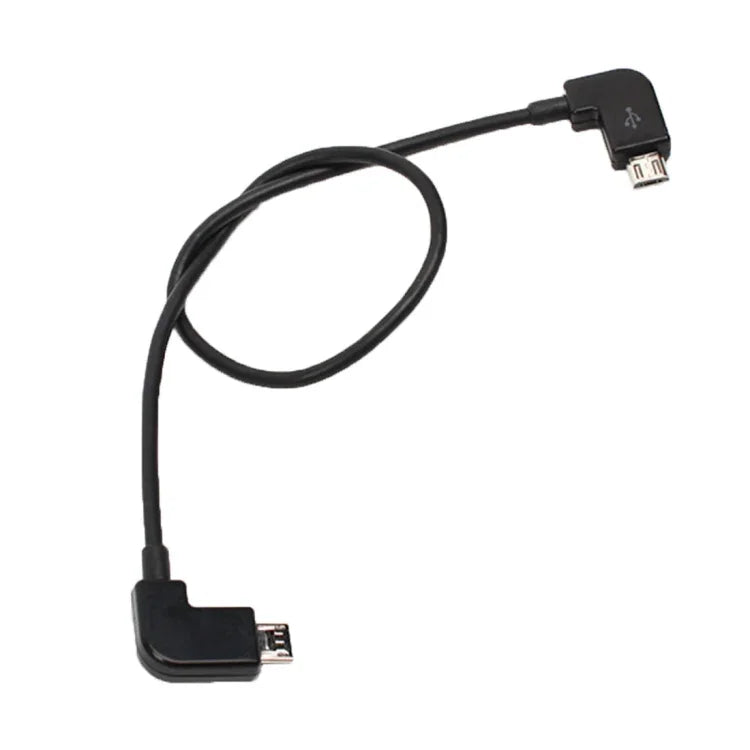 30cm マイクロUSB to マイクロUSB 変換データケーブルコネクター DJI MAVIC PRO & SPARKリモコン、スマートフォン、タブレット用, マイクロUSB to マイクロUSB
