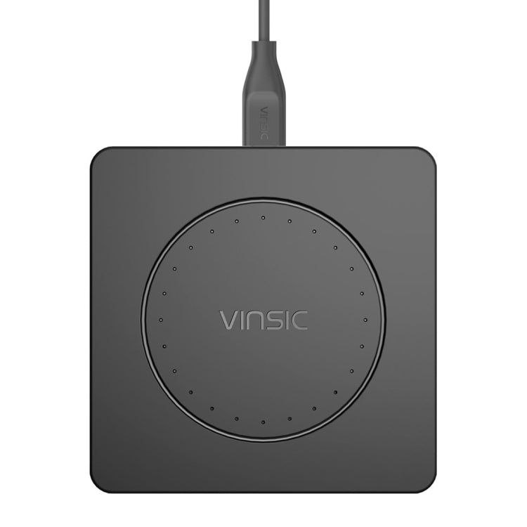 Vinsic 5V 1A出力 Qi規格 ポータブルワイヤレス充電パッド、Vinsic