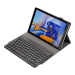 ST590S Bluetooth 3.0 ファインウール調PUレザー ABS着脱式 七色バックライトBluetoothキーボード レザータブレットケース Samsung Galaxy Tab A 10.5インチ T590 / T595用 ペンスロット＆ホルダー付き