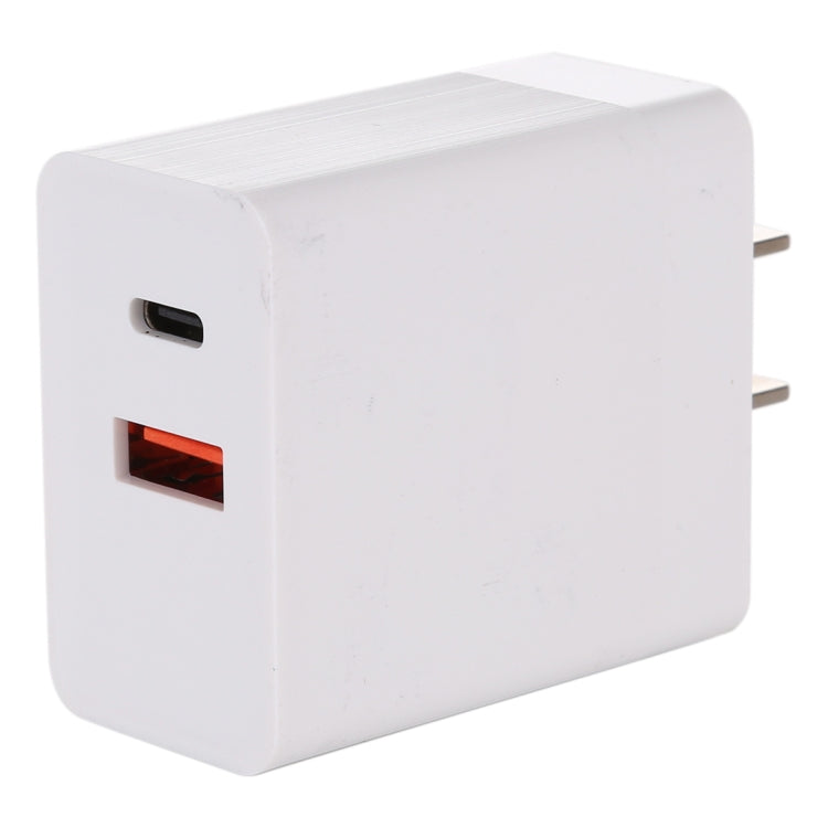 24W PD + QC3.0 急速充電器 電源アダプター プラグアダプター USプラグ 24W USプラグ