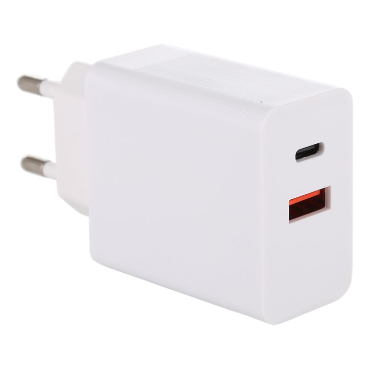 24W PD + QC3.0急速充電器 電源アダプタープラグアダプター EUプラグ、24W EUプラグ