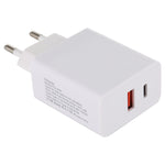 24W PD + QC3.0急速充電器 電源アダプタープラグアダプター EUプラグ、24W EUプラグ