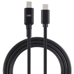 ASUS X205T用 19V電源インターフェースからUSB-C / Type-Cオスノートパソコン充電ケーブル、ケーブル長：1.5m、ASUS X205T電源インターフェースからUSB-C / Type-Cオスへ