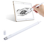 長尺ユニバーサル充電式静電容量式タッチスクリーンスタイラスペン、2.3mm 超極細メタルニブ付き、iPhone、iPad、Samsung、その他の静電容量式タッチスクリーンスマートフォンやタブレットPC対応