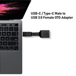 5個セット USB-C / Type-C オス to USB 3.0 メス OTGアダプター、USB-C / Type-C to USB 3.0