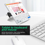 USB 3.0 メス to USB-C / Type-C オス + Micro USB オス 多機能 OTGアダプター スリングホール付き