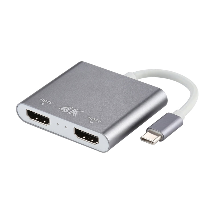4KウルトラHDデュアルHDMIインターフェース出力からUSB-C / Type-Cアダプター、9175B