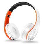 LPT660 ワイヤレス折りたたみスポーツステレオ音楽Bluetooth電話用イヤホン TFカード対応
