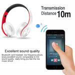 LPT660 ワイヤレス折りたたみスポーツステレオ音楽Bluetooth電話用イヤホン TFカード対応
