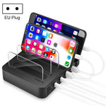 45W PD USB-C / Type-C ＋ 18W PD USB-C / Type-C ＋ 18W QC 3.0 USB ＋ USBポート スマートチャージャー 取り外し可能ベゼル付き、EUプラグ、016PD EUプラグ