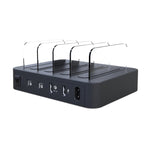 45W PD USB-C / Type-C ＋ 18W PD USB-C / Type-C ＋ 18W QC 3.0 USB ＋ USBポート スマートチャージャー 取り外し可能ベゼル付き、EUプラグ、016PD EUプラグ