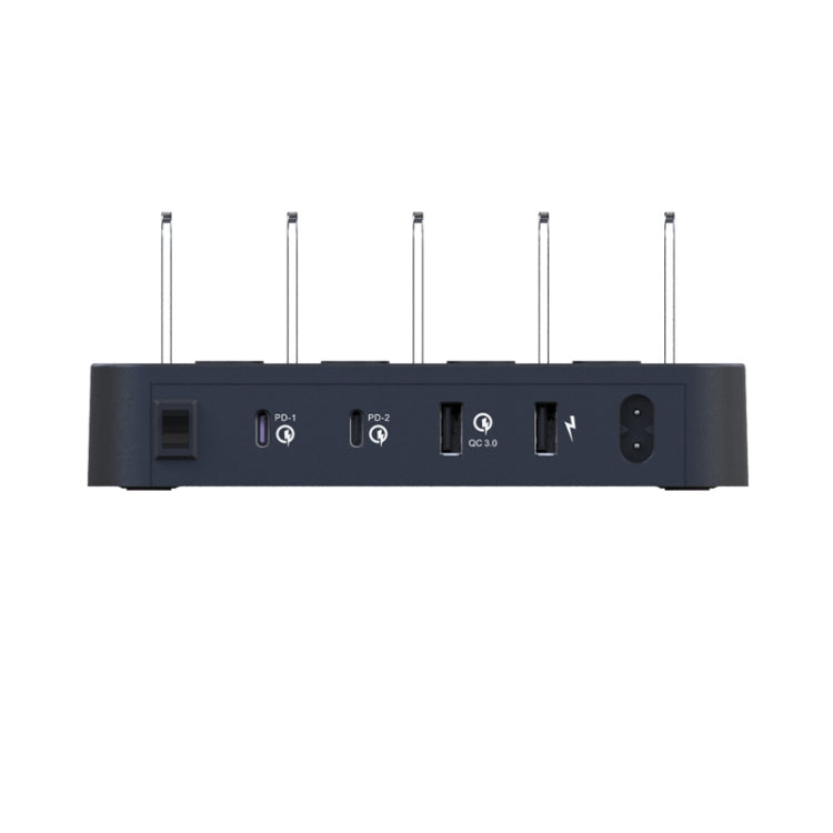 45W PD USB-C / Type-C ＋ 18W PD USB-C / Type-C ＋ 18W QC 3.0 USB ＋ USBポート スマートチャージャー 取り外し可能ベゼル付き、EUプラグ、016PD EUプラグ