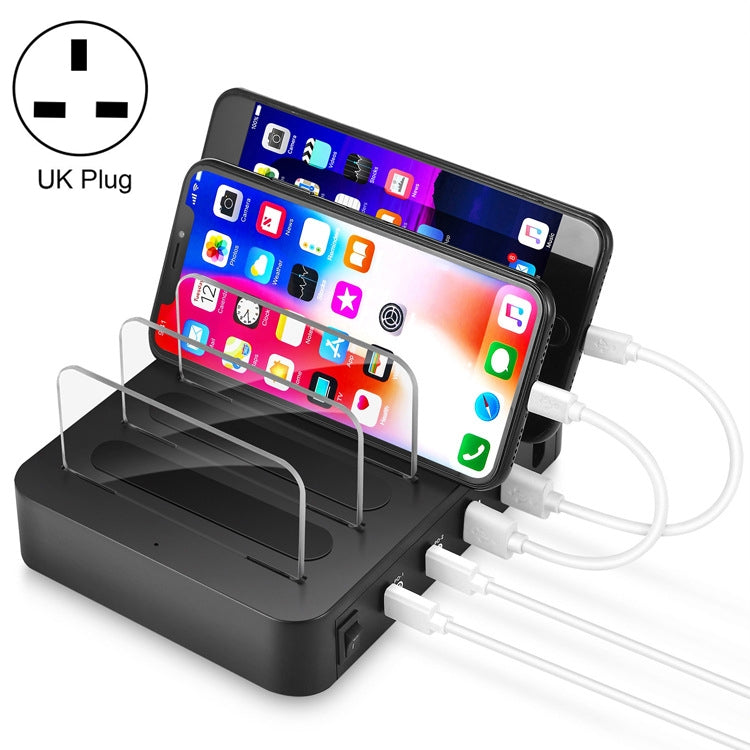 45W PD USB-C / Type-C ＋ 18W PD USB-C / Type-C ＋ 18W QC 3.0 USB ＋ USBポート スマートチャージャー 取り外し可能ベゼル付き、UKプラグ、016PD UKプラグ