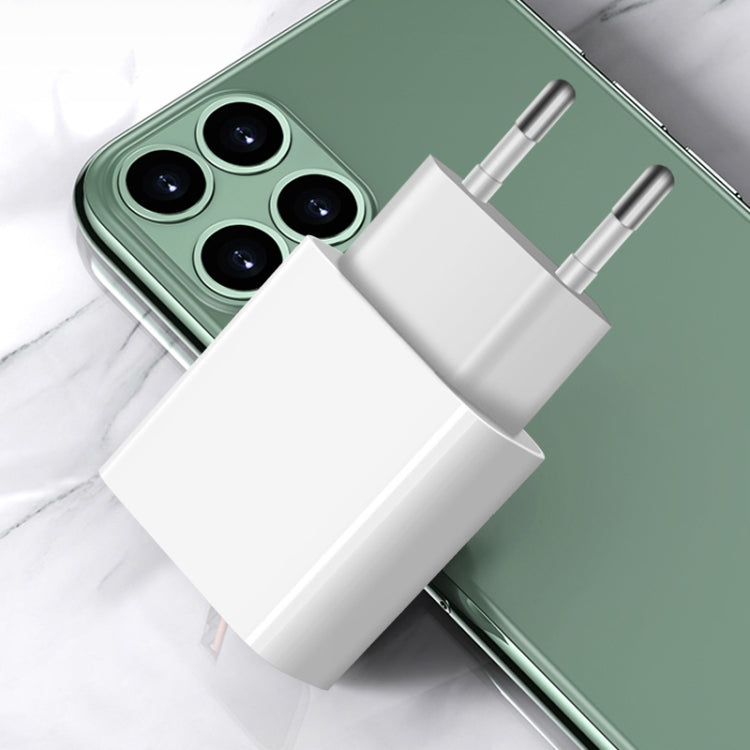 M117 2.4A シングルUSBポートフラッシュ充電器 トラベル充電器 EUプラグ シングルUSB