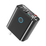 K16 2 in 1 3.5mm AUX + RAC Dual Output Plug-in Bluetooth 5.0 Audio Transmitter Receiver with Remote Control, CN Plug, CN Plug