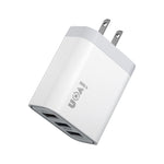 IVON AD37 5A QC 3.0 3ポートUSBトラベルチャージャー、米国プラグ、AD37