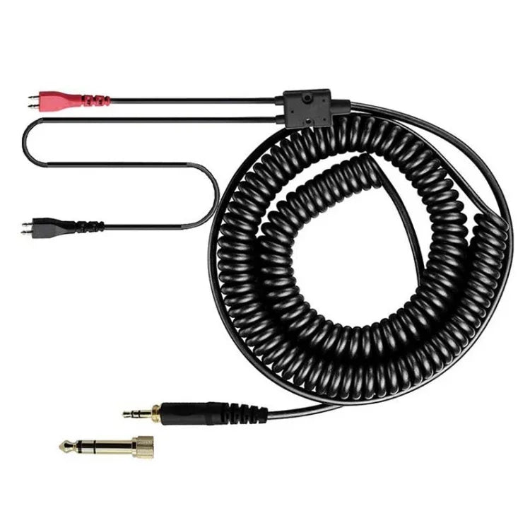 ZS0095 Sennheiser HD25 / HD560 / HD540 / HD430 / HD250用イヤホンスプリングケーブル、ケーブル長さ: 1.5m-5m、ZS0095