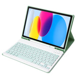 iPad 11 2025 / 第10世代 10.9 2022用 A10B ラムスキンテクスチャ 超薄型 Bluetoothキーボード レザータブレットケース ペンスロット付き, A10B