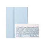 iPad 11 2025 / 第10世代 10.9 2022用 A10B ラムスキンテクスチャ 超薄型 Bluetoothキーボード レザータブレットケース ペンスロット付き, A10B