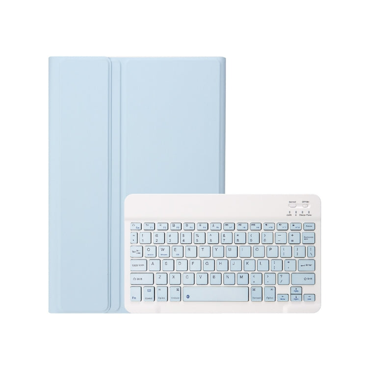 iPad 11 2025 / 第10世代 10.9 2022用 A10B ラムスキンテクスチャ 超薄型 Bluetoothキーボード レザータブレットケース ペンスロット付き, A10B