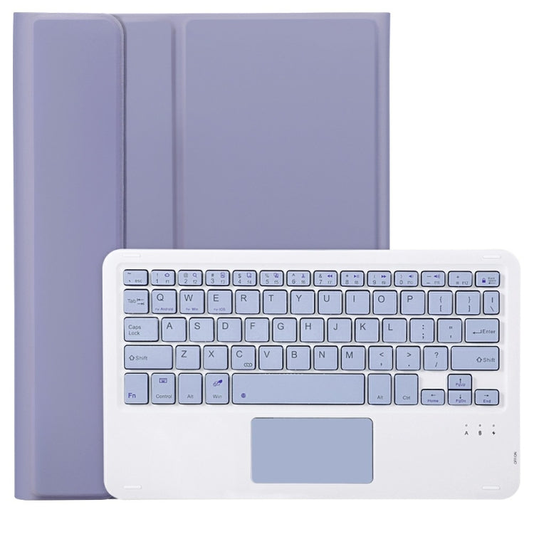 iPad 11 2025 / 第10世代 10.9 2022用 A10B-A ラムスキンテクスチャ Bluetoothタッチキーボード レザータブレットケース ペンスロット付き, A10B-A