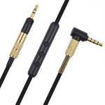 ZS0010 有線コントロールバージョン 3.5mm to 2.5mm ヘッドホンケーブル Sennheiser HD518 HD558 HD598 HD579 559用、有線コントロールバージョン