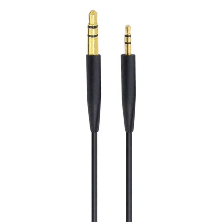 ZS0138 3.5mm to 2.5mm ヘッドホンオーディオケーブル BOSE SoundTrue QC35 QC25 OE2 用、ZS0138 ブラック、ZS0138 ホワイト