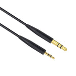 ZS0138 3.5mm to 2.5mm ヘッドホンオーディオケーブル BOSE SoundTrue QC35 QC25 OE2 用、ZS0138 ブラック、ZS0138 ホワイト