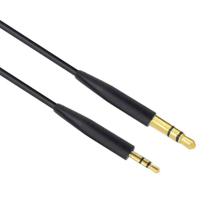 ZS0138 3.5mm to 2.5mm ヘッドホンオーディオケーブル BOSE SoundTrue QC35 QC25 OE2 用、ZS0138 ブラック、ZS0138 ホワイト