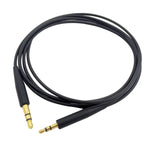 ZS0138 3.5mm to 2.5mm ヘッドホンオーディオケーブル BOSE SoundTrue QC35 QC25 OE2 用、ZS0138 ブラック、ZS0138 ホワイト