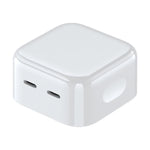 ROCK T58 35W デュアルUSB-C / Type-Cポート PDチャージャー、中国プラグ、中国プラグ