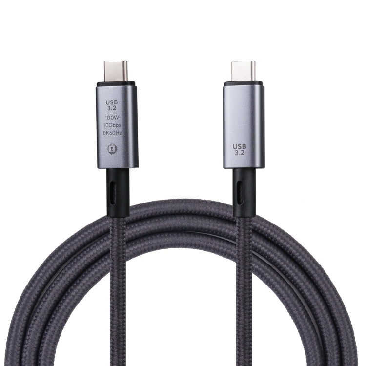 10Gbps 8K USB-C/Type-C から USB-C/Type-C ビデオケーブル USB 3.2 対応、長さ: 1m、10Gbps Type-C から Type-C