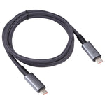 40Gbps 8K USB-C/Type-C から USB-C/Type-C ビデオケーブル USB 4 対応、長さ: 1m、40Gbps Type-C から Type-C