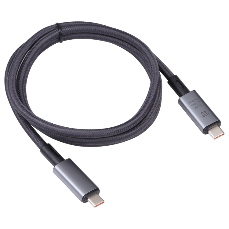 40Gbps 8K USB-C/Type-C から USB-C/Type-C ビデオケーブル USB 4 対応、長さ: 1m、40Gbps Type-C から Type-C