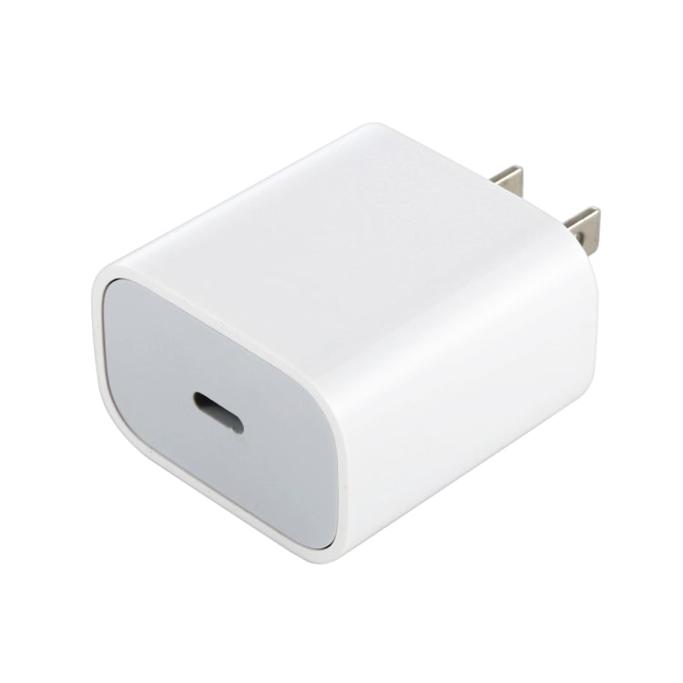 20W Type-C / USB-C PD急速充電電源アダプター、米国プラグ、20W 0.5A 米国プラグ、20W 欧州プラグ