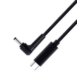 USB-C / Type-Cから4.0 x 1.7mmノートパソコン電源充電ケーブル、ケーブル長：約1.5m、Type-Cから4.0 x 1.7mmバレットヘッドへ