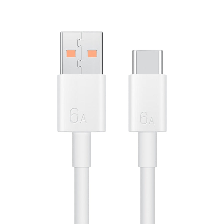 オリジナル Huawei CC790 USB Type-A から USB-C / Type-C インターフェース 6A データケーブル、ケーブル長：1m