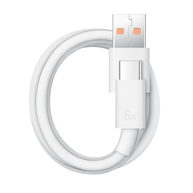 オリジナル Huawei CC790 USB Type-A から USB-C / Type-C インターフェース 6A データケーブル、ケーブル長：1m