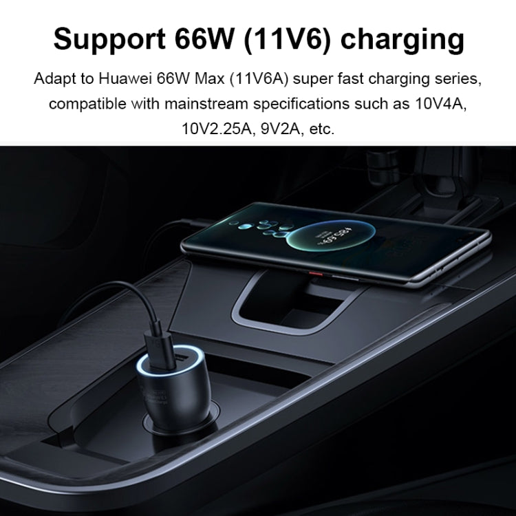 オリジナル Huawei CC790 USB Type-A から USB-C / Type-C インターフェース 6A データケーブル、ケーブル長：1m